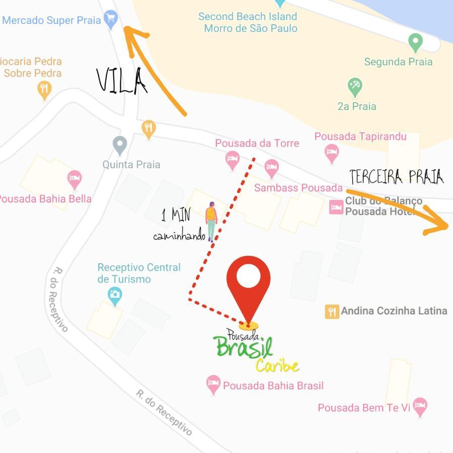 Pousada Brasil Caribe مورو دي ساو باولو المظهر الخارجي الصورة